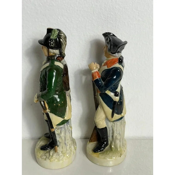 Vintage Military Calvary Continental Army Japan Soldier Porcelain Figure KW3678 - Picture 6 of 12